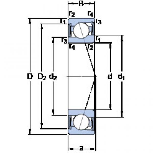 Rodamiento S71913 CE/P4A SKF #1 image