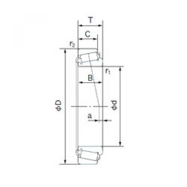 Rodamiento 25590/25520 NACHI #1 image