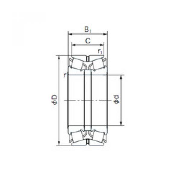 Rodamiento 170KBE030 NACHI #1 image