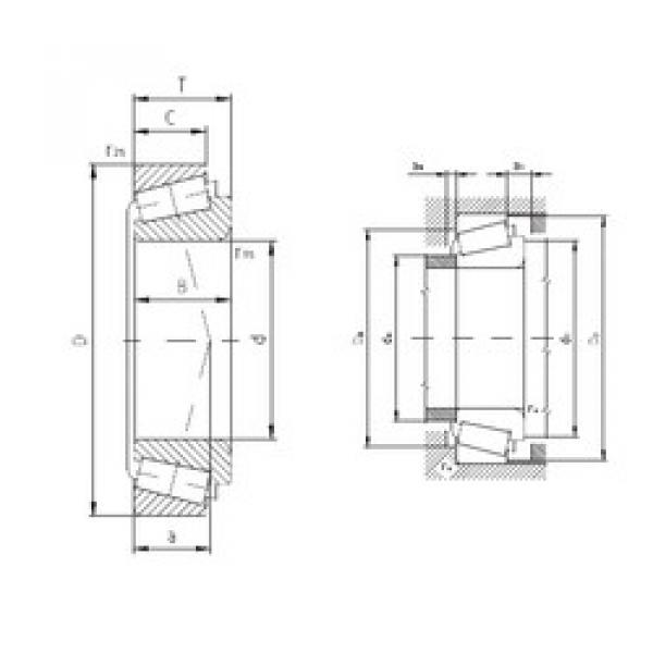 Rodamiento 32219A ZVL #1 image