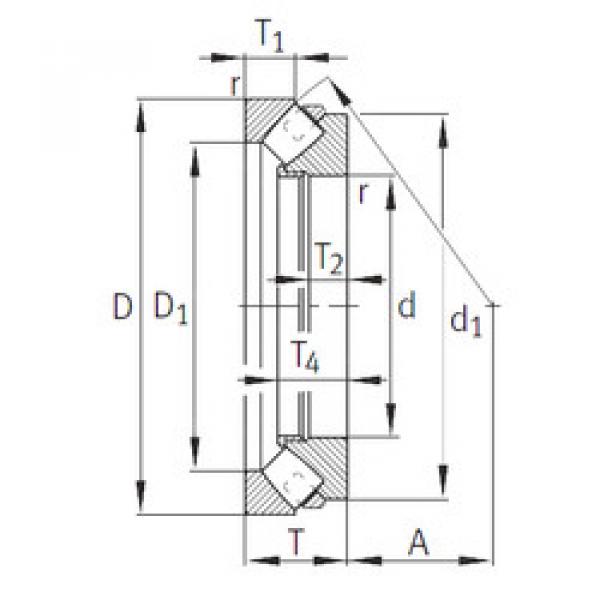 Rodamiento 29388-E1-MB INA #1 image