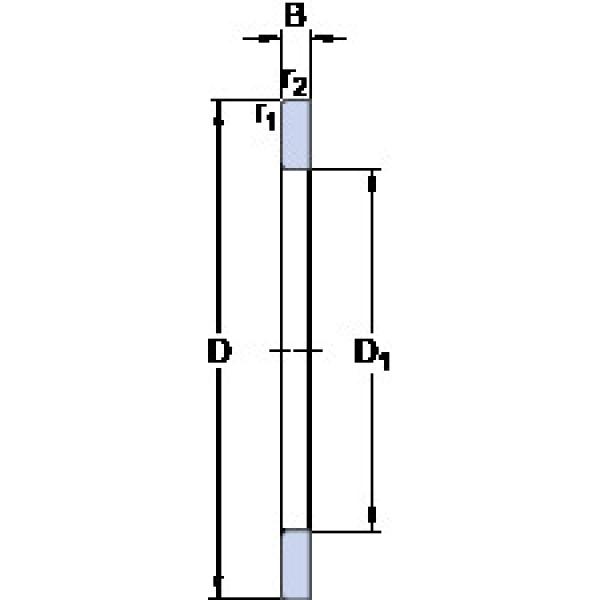 Rodamiento GS 81210 SKF #1 image