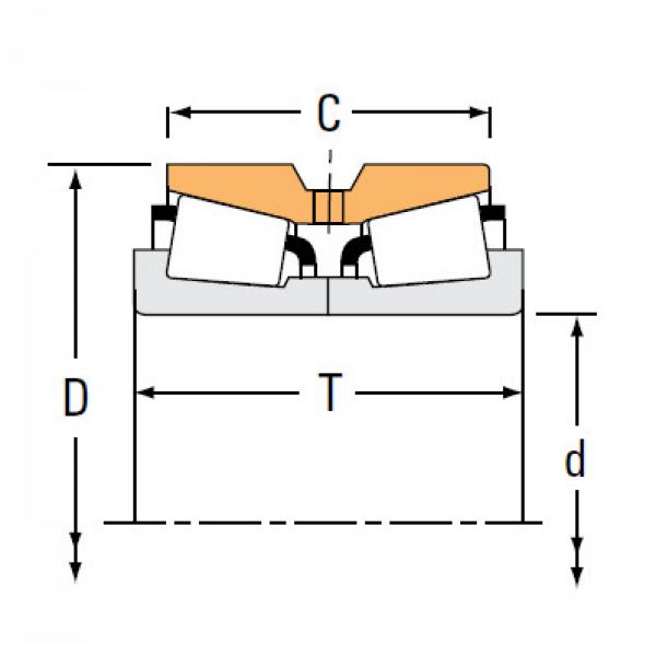 Bearing NA18685 18620D #1 image