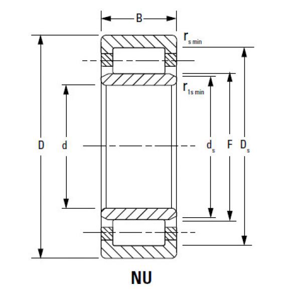 Bearing NU238EMA #1 image