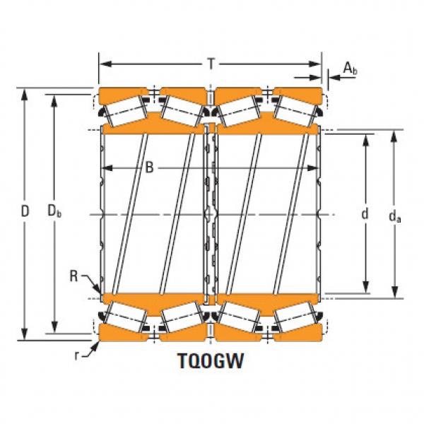 Bearing lm282549dw lm282510 #2 image