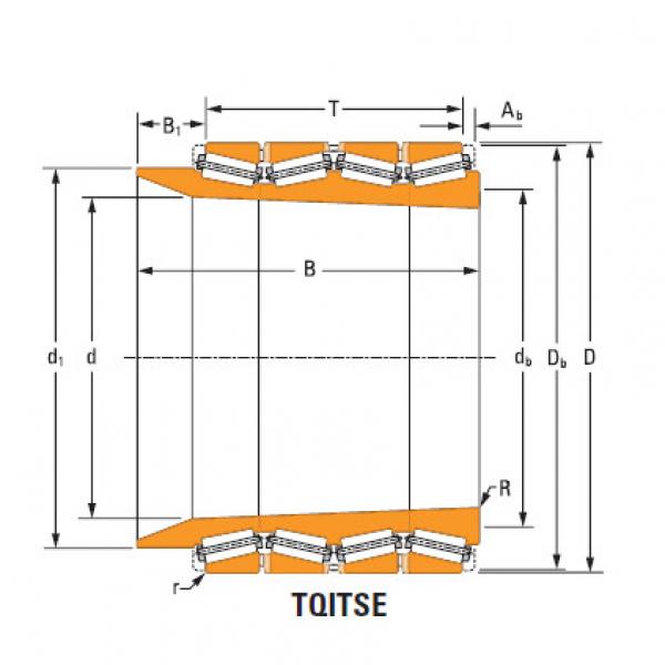 Bearing m262430T m262410d double cup #1 image